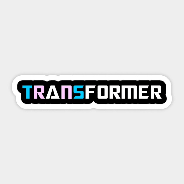 Transformer Sticker by WhateverTheFuck